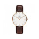 Daniel Wellington 0511DW 经典布里斯托尔 女士手表 白色