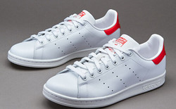 adidas 阿迪达斯 Stan Smith 红尾 休闲运动鞋 