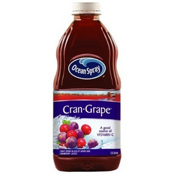美国进口 优鲜沛ocean spray 蔓越莓葡萄果汁1.5L