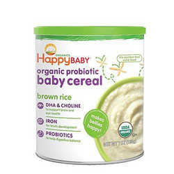 HAPPYBABY 禧贝 Brown Rice Cereal 婴幼儿糙米米粉1段（198克）