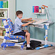 移动端：心家宜 101+208 手摇机械升降儿童学习桌椅套装+凑单品