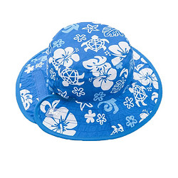 Baby Banz 防风防紫外线防晒帽 蓝色 Blue White （0-2岁/2-5岁可选）