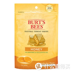 BURT'S BEES 小蜜蜂 100%天然蜂蜜润喉糖 20粒/袋  纯蜂蜜味