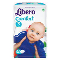 移动端：Libero 丽贝乐 babysoft 婴儿纸尿裤 S68片