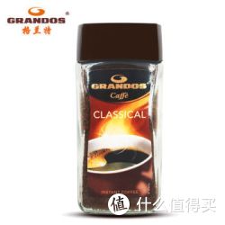 GRANDOS 黑咖啡 经典速溶瓶装 100g