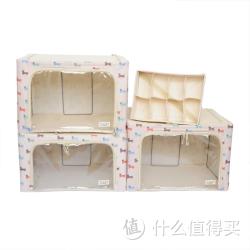 LOCK&LOCK 乐扣乐扣 LLB575WSH604 小狗图案百纳箱4件套装 