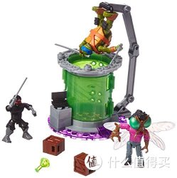 MEGA BLOKS 美高 DMX50 忍者神龟 苍蝇博士突变实验室