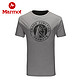 Marmot/土拨鼠 男款棉质圆领短袖T恤