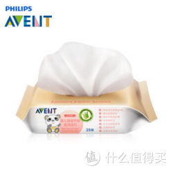 飞利浦新安怡(AVENT) 婴儿唇部手部柔润湿巾 25抽