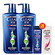 CLEAR 清扬 男士洗发露750ml*2+去屑洗发露100ml+养护洗发露100ml