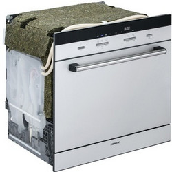 西门子（SIEMENS）8套 原装进口 除菌烘干嵌入式洗碗机 SC73M810TI