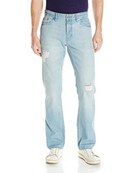 Calvin Klein Jeans Straight-Fit 男士修身直筒牛仔裤