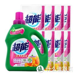 超能  双离子洗衣液 1.5kg+（500g*8）