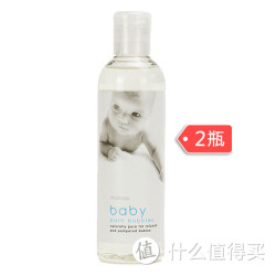 Waitrose 婴儿洗浴泡泡乳 250ml*2瓶