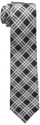 BEN SHERMAN Adam Plaid 男士格纹真丝领带