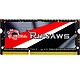 芝奇(G.Skill) Ripjaws系列 DDR3 1600频率 4G 笔记本内存(黑红色)