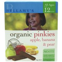 Bellamy’s 贝拉米 婴幼儿辅食 苹果 香蕉 梨手指饼 90g