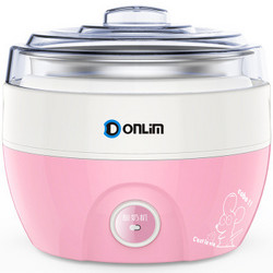 Donlim 东菱 DL-SNJ09 1L 粉色 家用全自动 酸奶机