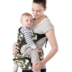 抱抱熊 透气单肩婴儿腰凳  C02 绿色