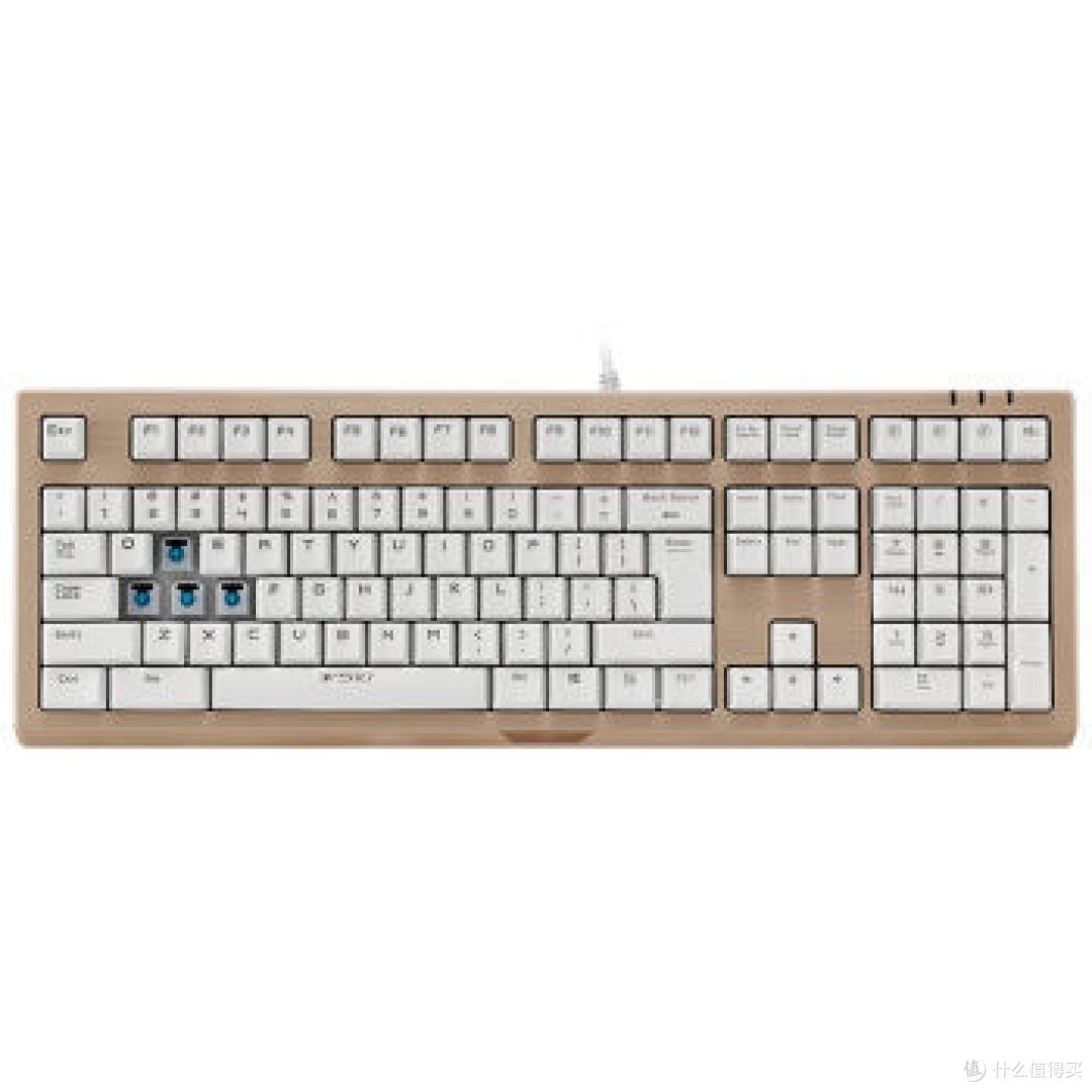 #本站首晒# 不玩灯！ - 简评雷柏（Rapoo） V510 机械游戏键盘