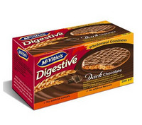 Mcvitie's 麦维他 黑巧克力消化饼 200g