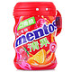 Mentos 曼妥思 清果无糖口香糖  火红鲜果味 清新酸柠味 56g