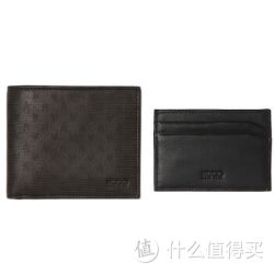 HUGO BOSS 50312012 001 男士牛皮短款钱包/卡包套装
