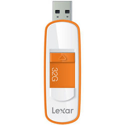 雷克沙/lexar S75 U盘  高速优盘 USB3.0 读150 慧荣主控 mlc芯片 橙色32G