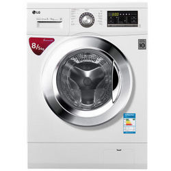 LG WD-AH455D0 8公斤 DD变频 滚筒洗衣机