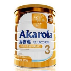 Akarola 爱睿惠 3段 900g 幼儿配方奶粉