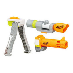Hasbro 孩之宝 NERF 热火 软弹枪配件 组装阻击战斗包（橙白灰）B1537