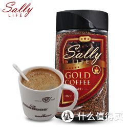 Sally life 纱丽生活 金装无糖纯咖啡冻干 100g 瓶装