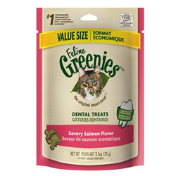 Greenies 绿的 猫用洁齿零食 三文鱼味156g