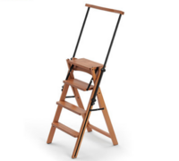 LIKUAI 利快 DLAC 四层木质可折叠梯椅
