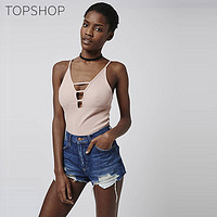 TOPSHOP 04F58JBLK 女款无袖连体衣