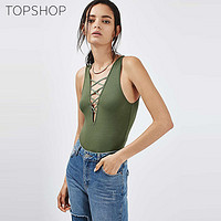 TOPSHOP 04F58JBLK 女款无袖连体衣