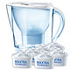 10号8点：BRITA 碧然德 Meralla 2.4L 滤水壶+6枚Maxtra双效滤芯