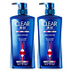 CLEAR 清扬 男士去屑洗发露多效水润养护型750ml*2瓶