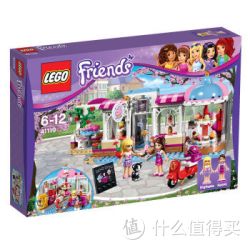  LEGO 乐高 Friends系列 41119 心湖城纸杯蛋糕咖啡厅