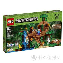 LEGO Minecraft 我的世界 21125 热带雨林书屋套装