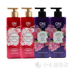 ON:THE BODY 沐浴露套装 （梦幻粉色香水500ml*2瓶+浪漫邂逅香水500ml*2瓶）