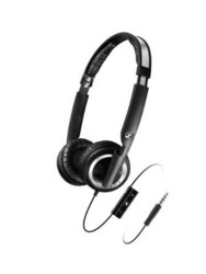 Sennheiser 森海塞尔 PX200II i 开放式可折叠头戴音乐通讯耳机(线上集成带话筒和线控，和iPod, iPhone, 和 iPad.完美搭配 )