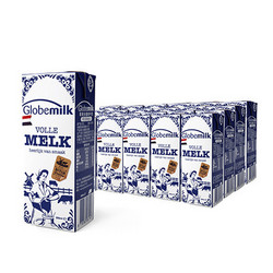 Globemilk 荷高 全脂纯牛奶 200mL*24/箱