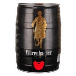 Würenbacher 瓦伦丁 黑啤酒 桶装 5L