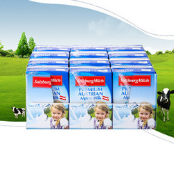 【奥地利进口】萨尔茨堡全脂纯牛奶 12*200ml