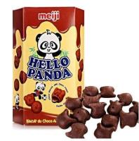meiji 明治 熊猫双重巧克力 夹心饼干 50g
