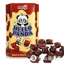 meiji 明治 熊猫双重巧克力 夹心饼干 50g