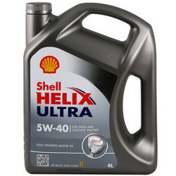 Shell 壳牌 Helix Ultra 超凡灰喜力 SN 5W-40 全合成机油 4L 德产