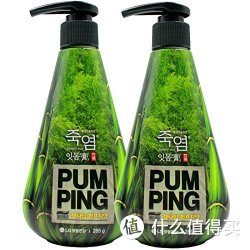 PERIOE 倍瑞傲 按压式液体牙膏 竹盐护龈285g*2支