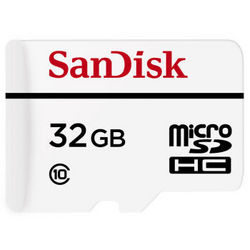 SanDisk 闪迪 高度耐用 视频监控 TF 存储卡 32GB